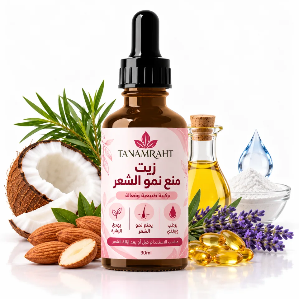 زيت منع نمو الشعر من TANAMRAHT